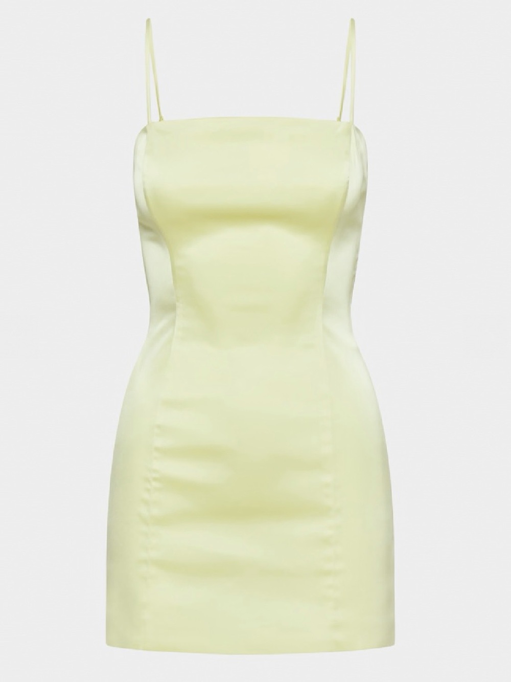 Aritzia Sunday Best Shimmer Satin Mini Dress